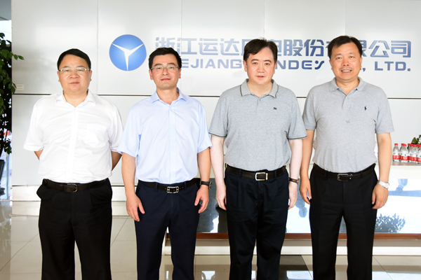 杭州市委副书记、市长刘忻调研德赢股份