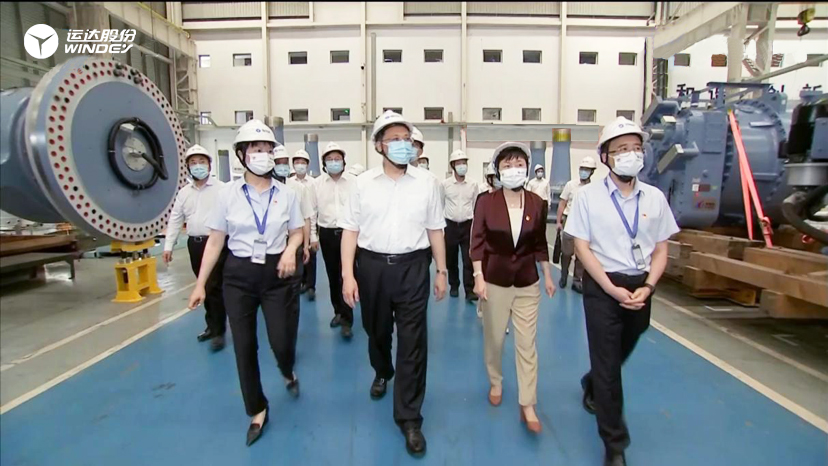 省委书记袁家军到德赢股份杭州制造基地深入调研